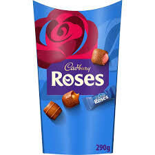 Cadbury Roses Carton Box x 290g